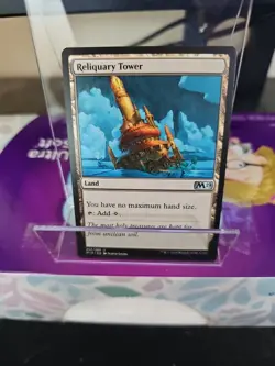 MTG ~ Reliquary Tower ~ M19 Magic Core Set 2019 (254/280) ~ Regular English ~ NM - Image 1