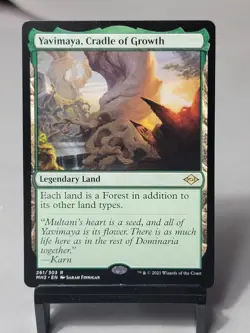 Magic the Gathering - Modern Horizons 2 - Yavimaya, Cradle of Growth - Image 1
