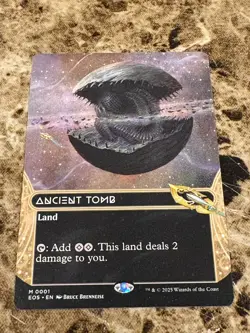 ANCIENT TOMB Magic MTG Edge of Eternities: Stellar Sights Regular #1 Borderless - Image 1