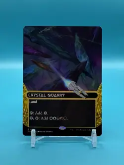 Crystal Quarry (0010) (Borderless) - Edge Of Eternities: Stellar Sights - NM - Image 1