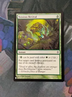 Noxious Revival - The List | 7% Off 2+ | Baldur's Gate | NM | MTG - Image 1