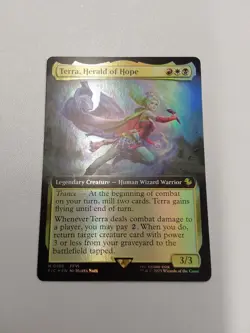Terra, Herald of Hope (Extended Art) Commander: Final Fantasy Foil - Image 1