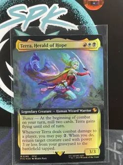 Terra, Herald of Hope (Extended Art) Commander: Final Fantasy Foil - Image 3