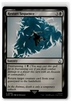 2024 Assassin's Creed Restart Sequence #30 Draft_Innovation/Uncommon - Image 1