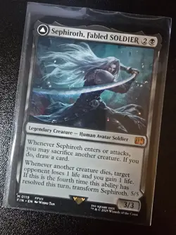 Sephiroth, Fabled SOLDIER Final Fantasy MTG - Image 1