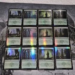 MTG Adventures In The Forgotten Realms : Foresr Foils Only Lot • 18 - Image 1