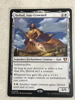 Heliod, Sun-Crowned Commander Masters Regular - Image 1