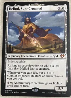Heliod, Sun-Crowned Commander Masters Regular - Image 2