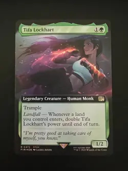 Magic The Gathering - Final Fantasy 0473 Tifa Lockhart Extended Art Foil - Image 1