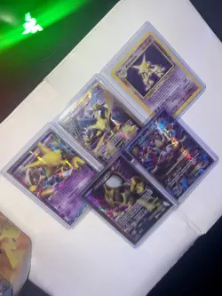 Mega Alakazam Full Art Secret Rare Fates Collide Base Set Pokemon 5 Card Lot - Image 3