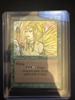 Magic the Gathering Pixie Queen Legends Card - Image 1