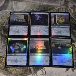 MTG Adventures In The Forgotten Realms : Island Foils Only Lot • 18 - Image 2