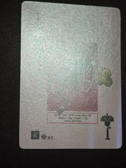 MetaZoo Faded Spade WPT Jersey Devil #2 Holo Cryptid Nation Poker Playing Card - Image 2