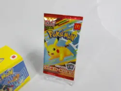 Pikachu McDonald's Promo 2025 Pokemon Card Japanese Sealed + Pikachu & Toy - Image 2