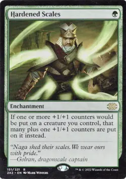 Hardened Scales - 243 - NM Commander: The Lost Caverns of Ixalan MTG Magic Card - Image 1