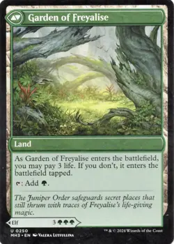1x VLP/NM Disciple of Freyalise MTG MH3 SV Magic Card - Image 2