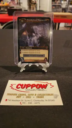 World of Warcraft WoW TCG Loot Card - Thunderhead Hippogryph New Unscratched - Image 1