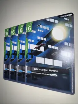 GD01-108 Strategic Arms X4 Playset Gundam TCG CCG English Card Game - Image 3