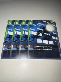 GD01-108 Strategic Arms X4 Playset Gundam TCG CCG English Card Game - Image 4