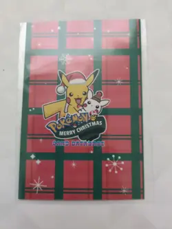 Pokemon Merry Christmas Card Database Pikachu Luigi - Image 2