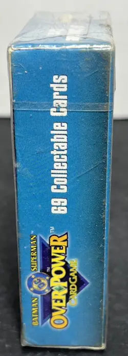 1996 Fleer DC OverPower Batman Superman Over Power Card Game Starter Deck NIP - Image 2