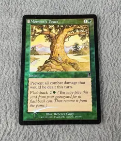 MTG Moments Peace Odyssey FOIL 1x HP Heavily Played Magic The Gathering - Image 2