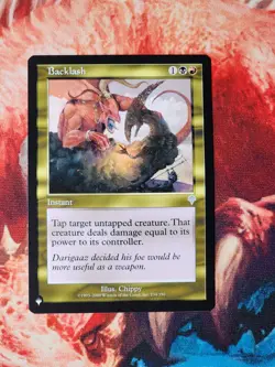 Backlash The List Reprints Magic Gathering MTG PLST - Image 1