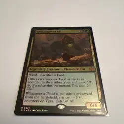 MTG Ygra, Eater of All Bloomburrow Prerelease Promos Foil, Near Mint Condition - Image 1