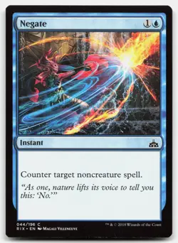 MTG Negate C Rivals of Ixalan 44 LP - Image 1