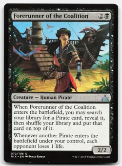 MTG Forerunner of the Coalition U Rivals of Ixalan 72 LP - Image 1