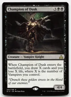 MTG Champion of Dusk R Rivals of Ixalan 64 LP - Image 1