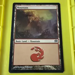 MTG Mountain Planechase Land 164/169 Light Play!! - Image 1