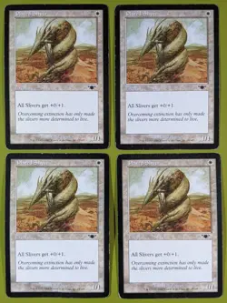 Plated Sliver x4 Legions 4x Playset Magic the Gathering MTG - Image 1
