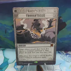 Thoughtseize - Outlaws of Thunder Junction: Breaking News - NM MTG OTJ - Image 1
