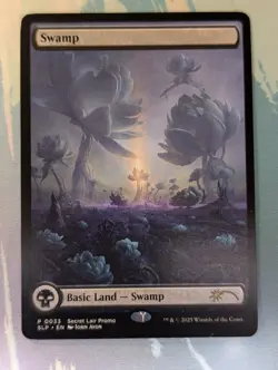 MTG Swamp (0033) MagicCon Las Vegas 2025 Secret Lair John Avon Art *Non-foil* - Image 1