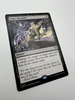 MTG TCG Imp's Mischief Commander Masters Regular - Image 3