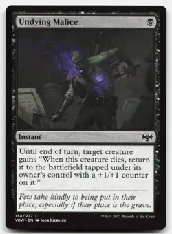 MTG Undying Malice C Innistrad: Crimson Vow 134 LP - Image 1
