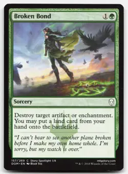 MTG Broken Bond C Dominaria 157 LP - Image 1