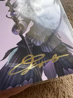 Y'shtola Night's Blessed Art Card 53/53 (Gold Stamp Signature) MTG Final Fantasy - Image 2
