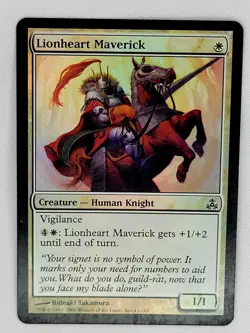 MTG: Guildpact: FOIL: Lionheart Maverick LP - Image 1