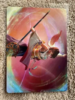 MTG Final Fantasy Art Series Yuna, Grand Summoner x1 NM Art - Image 1