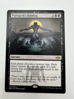 MTG TCG Patriarch's Bidding Modern Horizons 2 Regular - Image 1