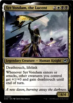 Syr Vondam, the Lucent Non-Foil Edge of Eternities 232 NM MTG - Image 1