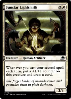 Sunstar Lightsmith Non-Foil Edge of Eternities 42 NM MTG - Image 1