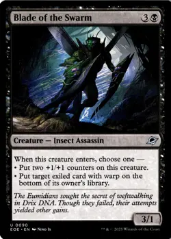 Blade of the Swarm Non-Foil Edge of Eternities 90 NM MTG - Image 1