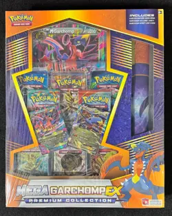 POKEMON XY 2016 Mega GARCHOMP - EX Premium Collection SEALED - Image 1