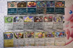 Pokemon Paradox Rift Reverse Holo Lot (Dark, Metal, Dragon, and Normal Type) - Image 1