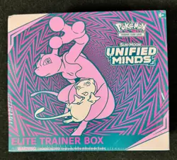 POKEMON SUN & MOON UNIFIED MINDS ELITE TRAINER SEALED ORIGINAL SEALED ETB - Image 1