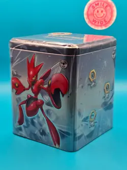 Pokemon, Metal Stacking Tin (3 Booster Packs & 2 Sticker Sheets) - Image 1