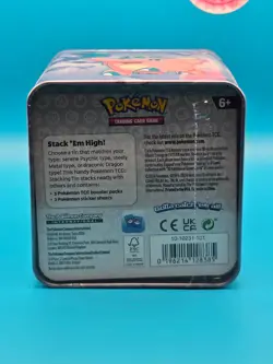 Pokemon, Metal Stacking Tin (3 Booster Packs & 2 Sticker Sheets) - Image 3